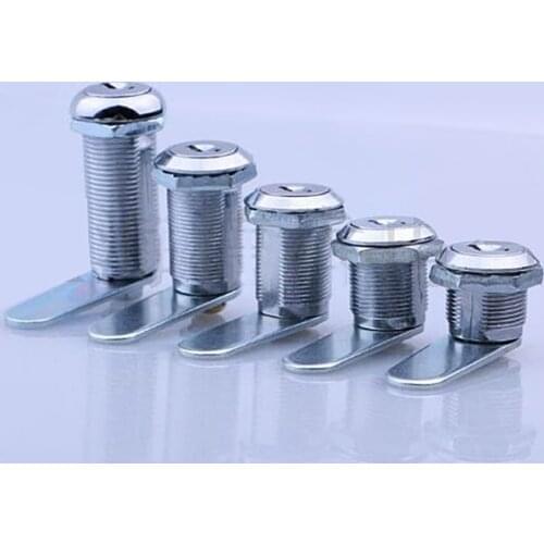 MS403 Replacement Desk Drawer Lock with Dedicated Keys 16mm 20mm 25mm 30mm 40mm Cabinet Box Panel Tool For Motorhome Trailer