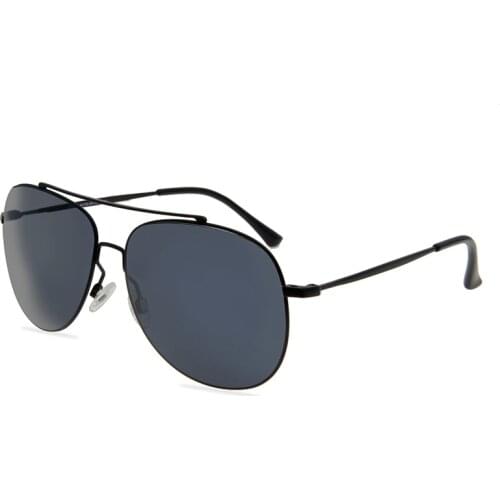 Super Light Men Nylon Polarized Sunglasses Pilot Simply Shape metal full frame high quality Mirror Lense With Case