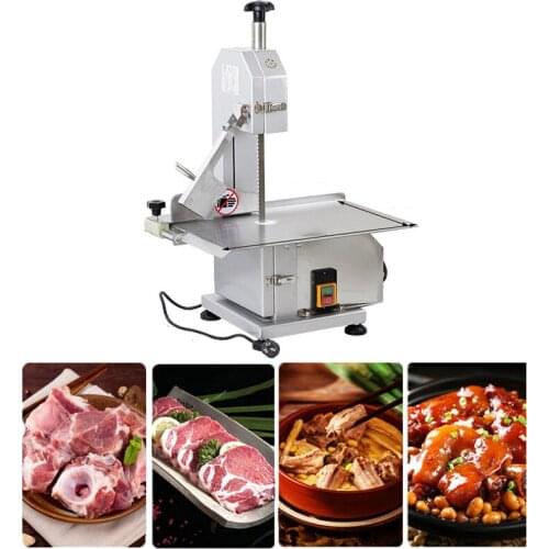 Commercial Household Desktop Bone Saw Electric Kitchen Bone Steak Frozen Meat Cutting Equipment