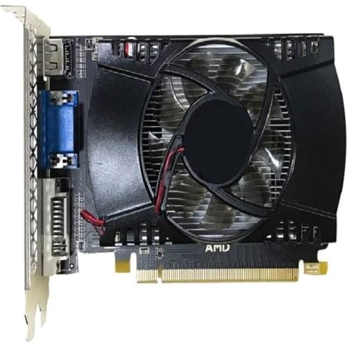 Original Brand Radeon HD7570 1GB GDDR5 128bit HDMI VGA DVI 320SPs Desktop Graphics Card