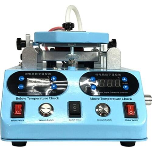 TBK 268 Flat Curved Screen Automatic LCD Frame Heating Separator 3 in 1 Touch Screen Separator Remove the back cover