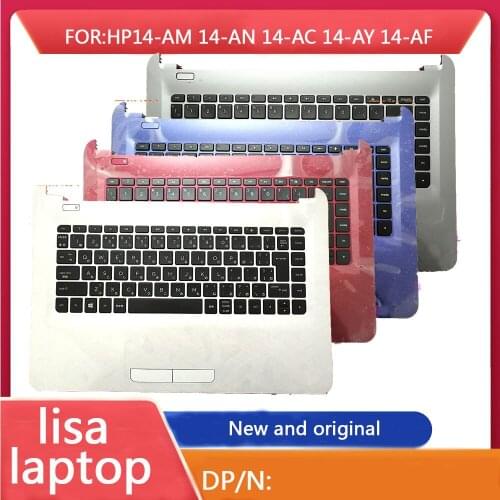 Suitable For HP 14-AM 14-AN 14-AC 14-AY 14-AF Notebook Palm Pad Keyboard Touchpad, Brand New And Original