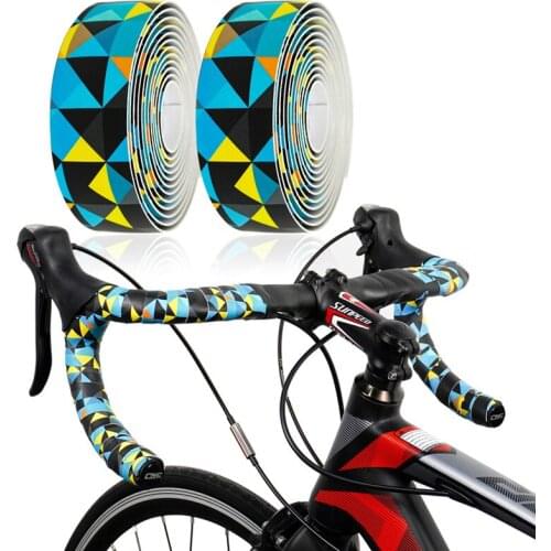 Road Bike Handle Bar Tape Non-slip Shock Absorber Horn Bend Winding Handle Strap Bicycles Accessories