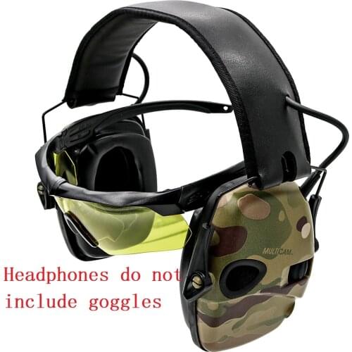 Tactical Hunting Electronic Shooting Earmuffs Anti-noise Headset Sound Amplification Impact Hearing Protection Headphones
