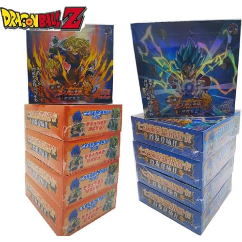 2021 new cards Dragon Ball Second generation Game card Bronzing card Super Saiyan Son Goku Anime periphery collect
