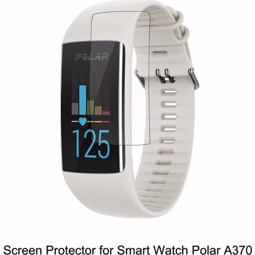3* Clear LCD TPU Film Anti-Scratch Screen Protector Cover for Smart Watch Computer Polar A370
