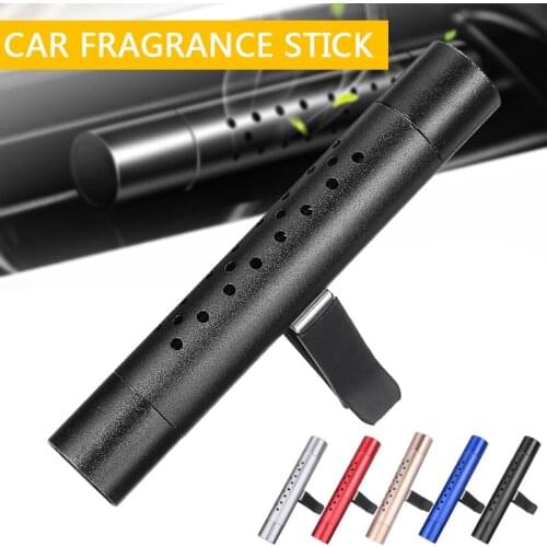6pcs/Set Mini Car Solid Air Freshener Car Perfume Fragrance Bar Set With 5 Flavors Auto Outlet Air Conditioner Perfume Vent