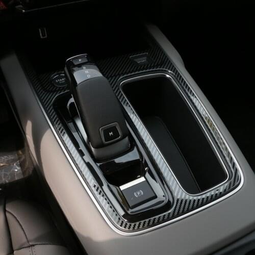 For Citroen C5 Aircross Accessories Central Control Gear Panel Trim Covers Interior Stainless Steel Decoration