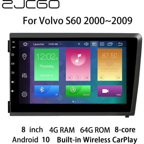 Car Multimedia Player Stereo GPS DVD Radio Navigation Android Screen for Volvo S60 2000~2009