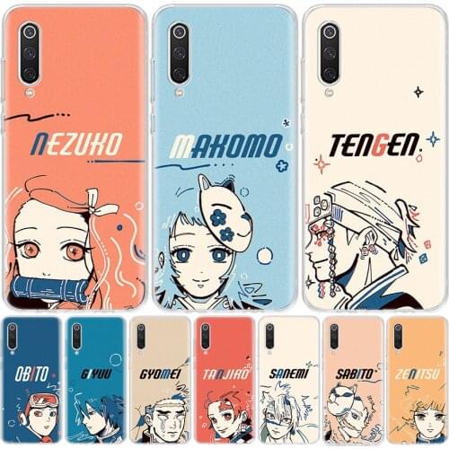 Anime Demon Slayer Blade Cartoon Phone Case For Xiaomi Redmi Mi Note 9S 9 8T 8 7 6 Pro 5A 5 4X 8A 8 7A 7 6A 6Pro 6 S2 K30 K20 Co