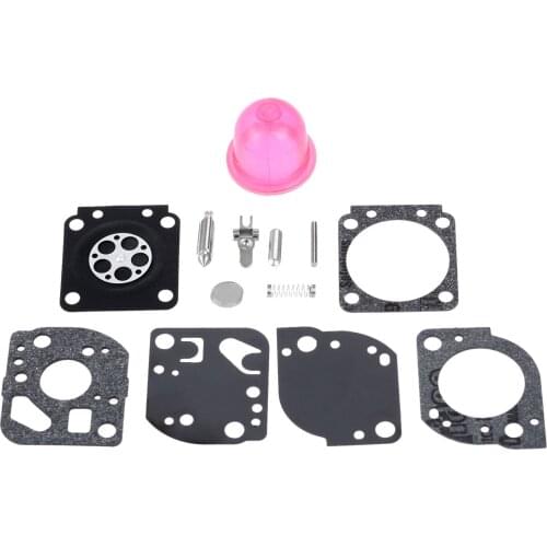 DRELD Carburetor Diaphragm Rebuild Kit for Zama RB-117 C1U-W19 Carb PP025 PP325 PP26E PP125 SM706 SM705 Trimmer Chainsaw Parts