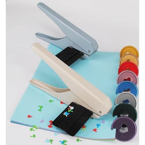 Metal Mushroom Hole Standard Punch T-shape Hole Book Punch Discs Binder Planner Binding Discs DIY Scrapbook Notebook Binder Ring