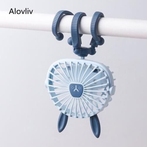 Windable Octopus Mini Fan Handheld Baby Car Portable Fan USB Desktop Bracket Rechargeable Cooling Fan With Colorful Lights