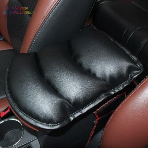 Car Armrests Cover Pad Console Arm Rest Pad For Opel Mokka Corsa Astra G J H insignia Vectra Zafira Monza Combo Meriva