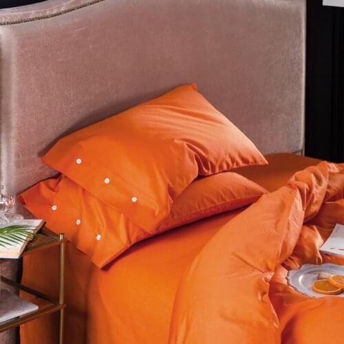 100% Cotton Pillowcase, Solid Color Bedding, Soft, Comfortable And Breathable Pillowcase 48x74cm (Size Can Be Customized)