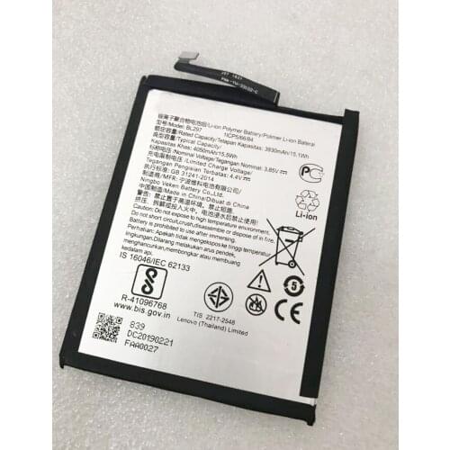 Original High Quality 4050mAh BL297 battery for Lenovo Z6 Lite 6.3 inch Cell Phone