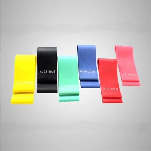 Stretching band elastic band yoga fitness stretching band core exercise strength recovery training ring resistance ring