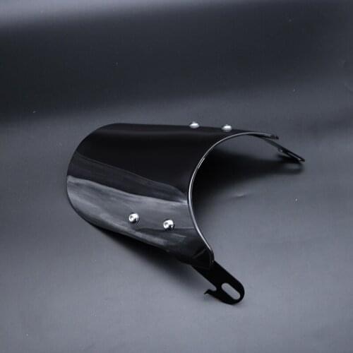 Motorcycle Headlight Windshield Windscreen Airflow Adjustable Wind Deflector For HONDA For YAMAHA 5-7 inch Accessories
