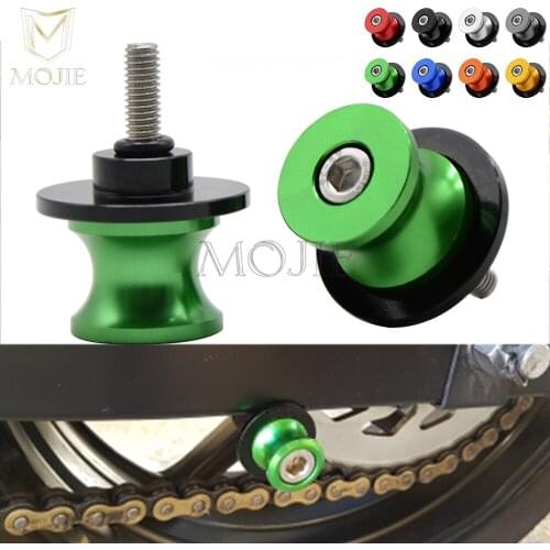 For Kawasaki Z1000SX Z1000 SX Z 1000 SX 2011-2013 2012 Swingarm Stand Motorcycle Stand Paddock 10MM Swingarm Sliders Spools