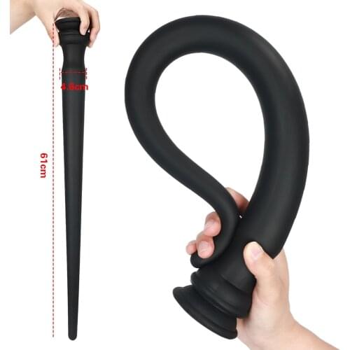 Super long anal dildo butt plug prostate massage anus dilator vagina masturbation adult erotic sex toy for women SM gay anal sex