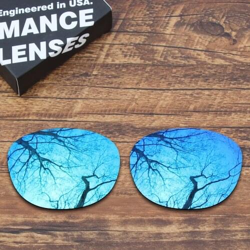 ToughAsNails Polarized Replacement Lenses for Oakley Latch Sunglasses Blue Mirrored Color (Lens Only)