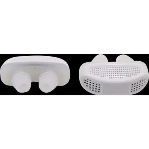 2 in 1 Health Anti Snoring & Air Purifier Relieve Nasal Congestion Snoring Devices Ventilation Anti-snoring Nose Clip