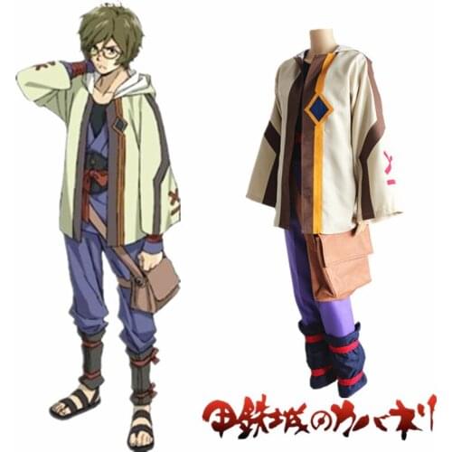 Anime Kabaneri Of The Iron Fortress Costumes Ikoma Uniform Cosplay Costumes Halloween Party Koutetsujou No Kabaneri Cosplay