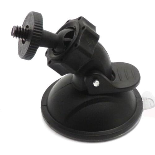 Auto Tachograph Driving Recorder GPS Navigation Sucker Mounts Bracket 360 Degree 6mm Rotation Car DVR Holder