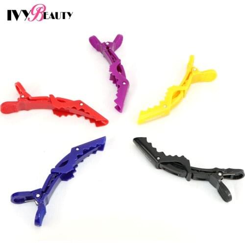 One Piece Durable Alligator Hair Clip Section Clips With Non Slip Grip For Separating Strands Hairpins Salon Hair Styling Tools