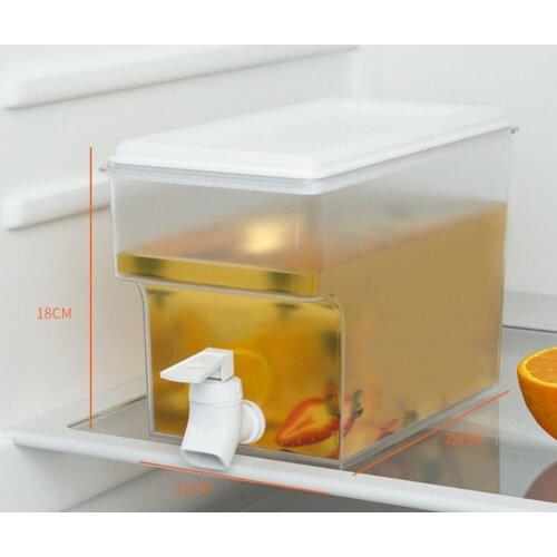 3.5L Kettle with Faucet Large Capacity Cold Kettle Lemonade Bottle Refrigerator Cool Bucket Ice Kettle Water Juice Teapot