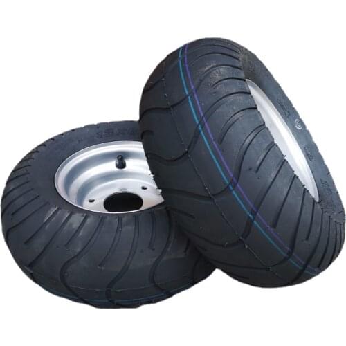 ATV Kading Electric Scooter 6-Inch Tire with Wheel Hub 13X5.00-6 Road Vacuum Tire 13X6.5-6