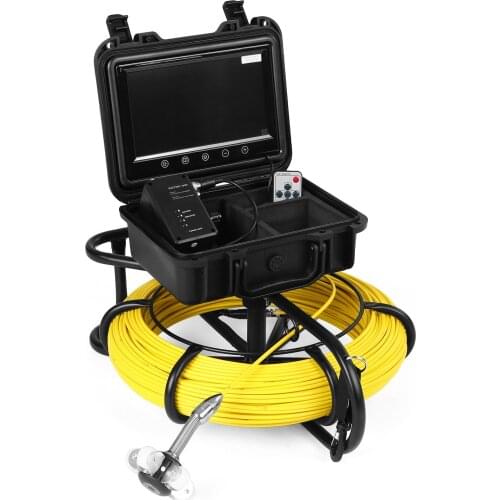 9 Inch 100M Pipe Inspection Camera Drain Sewer Pipeline Industrial Endoscope Snake Camera with Meter Marking