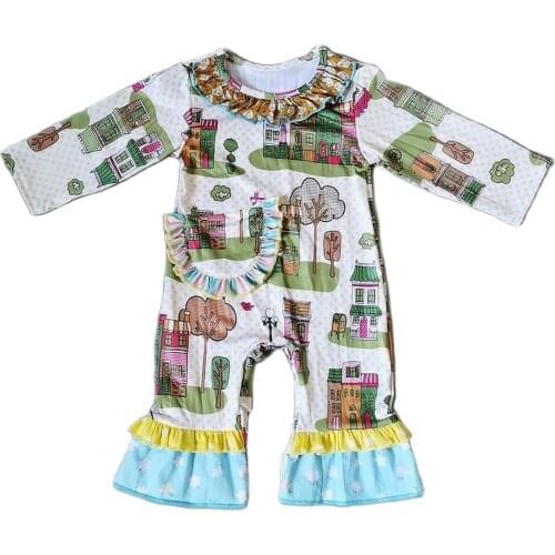 Baby farm animal Romper Clothes Newborn Babies Girl Boy pocket Jumpsuit Rompers Outfits Clothes 0-18M