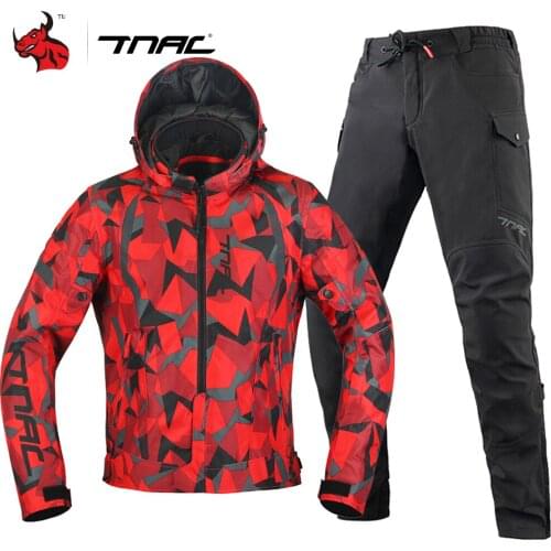 Motorcycle Jacket Waterproof Motocross Suit Cold-proof Motorbiker Biker Moto Jacket Wearable Moto Protection Reflective Jacket