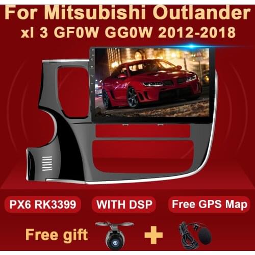 Android 10 4G 64G Multimedia Video Player For Mitsubishi Outlander xl 3 GF0W GG0W 2012-2018 Head unit Audio Stereo GPS Car Radio