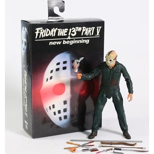 NECA Part V A New Beginning Jason Voorhees Roy Burns 7" Action Figure Collection