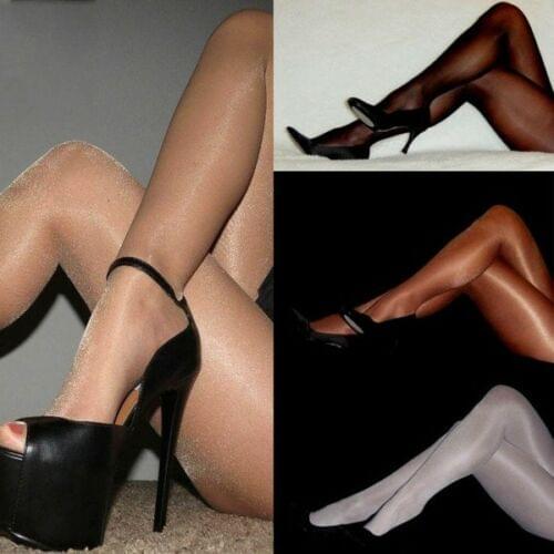 Sexy Stockings SHAPING Pantyhose Shiny Satin Shape Stockings Christmas Highs Tights Shaping Pantyhose Drop Shipping