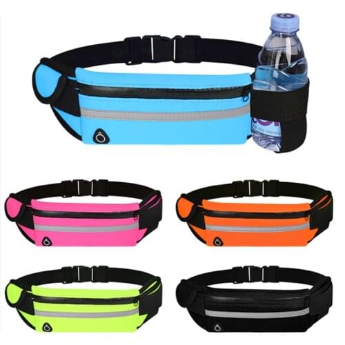 Waist bag running bag sports portable fitness bag Hold water bike case waterproof woman running belt