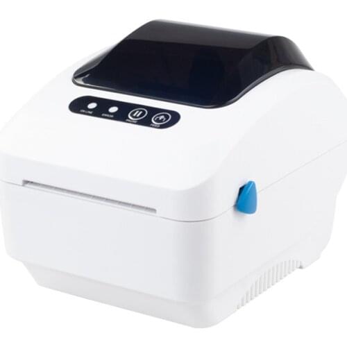 Brand New Thermal Barcode Label Printer QR Code Sticker Receipt Bill Print Support 20-80mm Width Paper High Quality