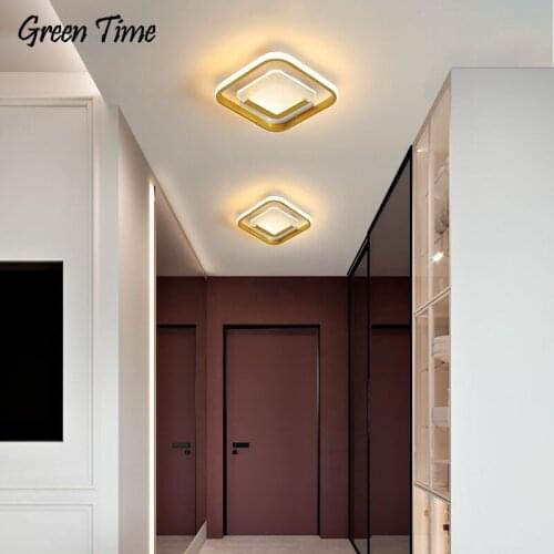 Modern Led Ceiling Light Corridor light For Living room Bedroom Kitchen Aisle Lamp Indoor Ceiling Lamp Metal Fixtures 110V 220V