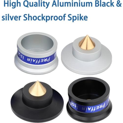 Preffair High Quality Copper Speaker Stand Pads Spike Shock Pad Insulation Footed Cone Base Mats Floor Disc Acoustic Componets