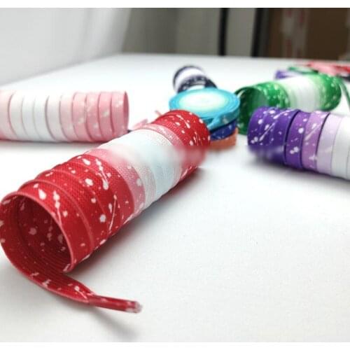 1pair Flat Shoelaces Classic Shoe Laces Fit Fashion Gradient Sport Shoelace Casual Unisex Shoe Strings Shoe Accessories Tie-dyed