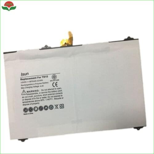 2pcs/lot EB-BT810ABE EB-BT810ABA 5870mAh Battery For Samsung Galaxy Tablet Tab S2 9.7 SM-T810 T815 T817A Battery Replacement