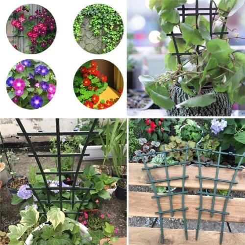 2pcs DIY Plastic Plant Support Vine Rack for Garden vines fastener Frame Pot Bracket shelf Climbing Flower Fixed Plant growth