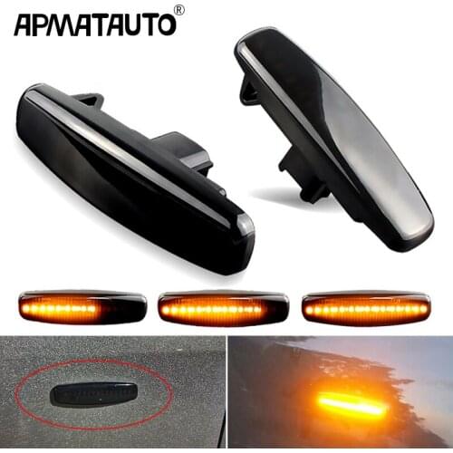 2PCS LED Side Marker Indicator Sequential Light For Infiniti EX25 EX35 EX37 FX35 FX37 G25 G35 Q40 Q60 Q70 QX50 QX70 M25 M37 JX35