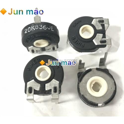 5PCS/LOT PIHER adjustable potentiometer PT15-20K horizontal adjustable adjustable oval hole