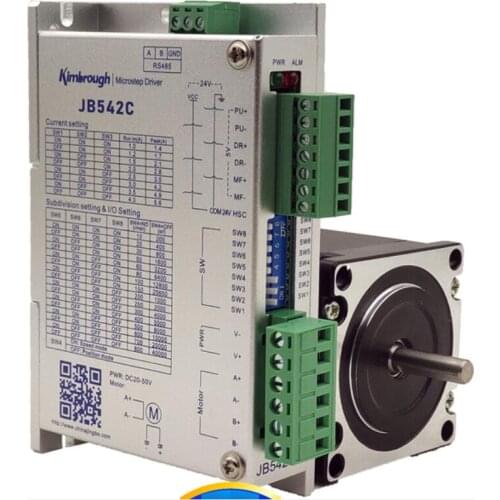 57 Extended Shaft Stepper Motor with driver one Set Shaft Length 36mm 3.5NM Body 115 Driver