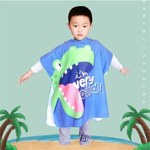 Bath Towel Baby Hooded Children Kids Bathrobe Towels Bath Robe Quick Dry Professional Travel Sports Beach Towel Gift