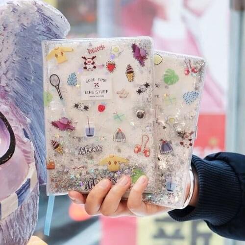 Korean Bling Bling Creative Dairy Spiral Notebook Journal Weekly Monthly Planner To Do It Notepad Stationery Girls Birthday Gift