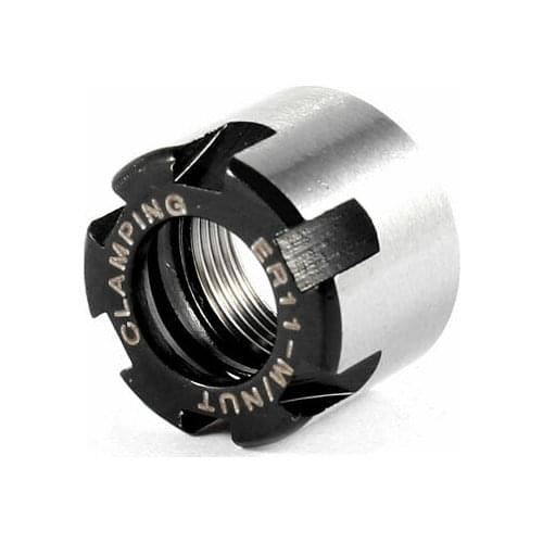 Black ER11 Collet Clamping Nuts for CNC Milling Chuck Holder Lathe